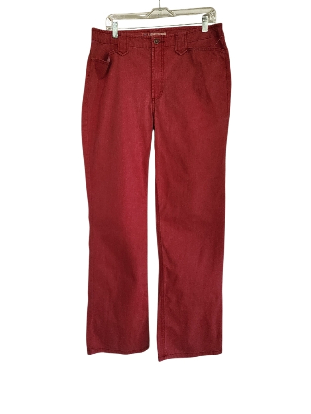 Berry Red Vintage Bootcut  Leg Pants Sz 16 Nwt